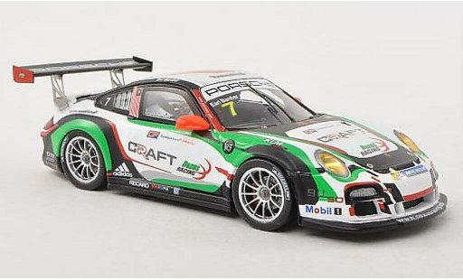 Porsche 911 GT3 CUP 1/43 Spark No.7 Craft Racing Carrera Asia 2013 coche miniatura