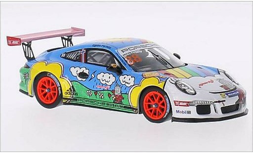 Porsche 911 GT3 Cup 1/43 Spark No.88 y Carrera Asia Singapur 2015 coche miniatura