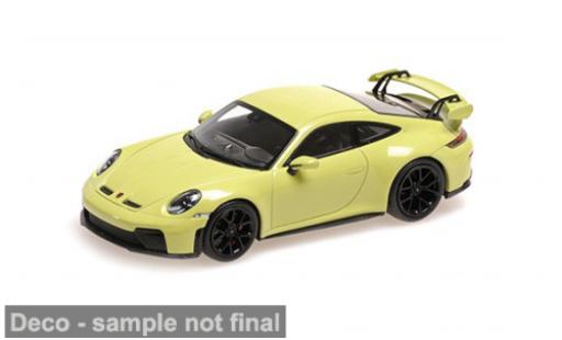 Coche miniatura Porsche 911 GT3 gelb 2025 1/43 Minichamps