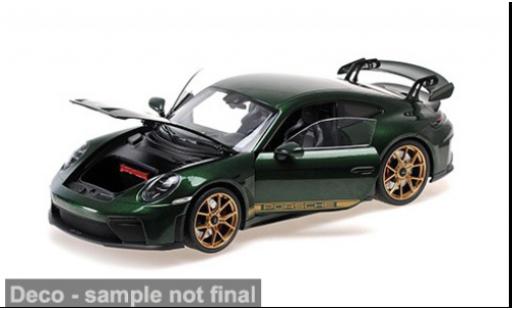 Coche miniatura Porsche 911 GT3 gr&Atilde;&frac14;n 2025 1/18 Minichamps