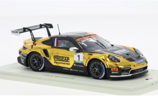 Porsche 911 1/43 Spark GT3 Carrera Cup Deutschland 2024 #1 L.ten Voorde 1:43 coche miniatura