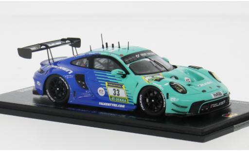 Coche miniatura Porsche 992 GT3 R 1/43 Spark 911 ( #33 1:43 Porsche 992 GT3 R 1/43 Spark 911 ( #33 1:43 coche miniatura