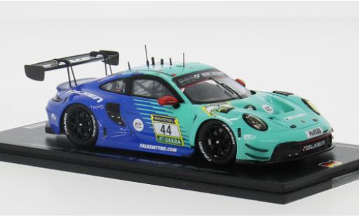 Coche miniatura Porsche 992 GT3 R 1/43 Spark 911 ( #44 1:43 Porsche 992 GT3 R 1/43 Spark 911 ( #44 1:43 coche miniatura