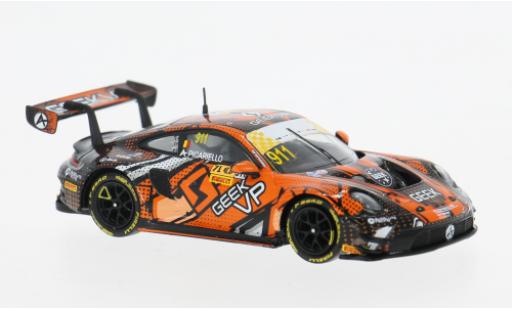 Porsche 992 GT3 R 1/64 Spark 911  Fia GT World Cup GT Cup Macau 2024 #911 A.Picariello 1:64 coche miniatura