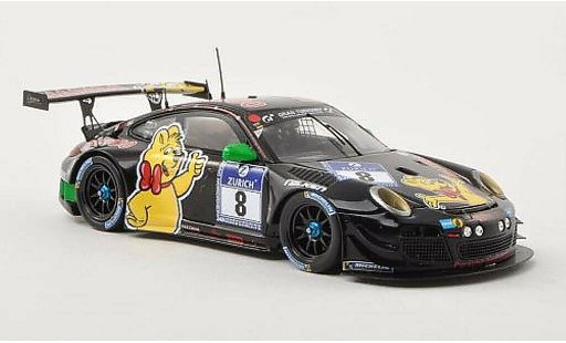 Porsche 911 GT3 1/43 Spark R No.8 Haribo Racing Team 24h Nurburgring 2013 /G.H coche miniatura