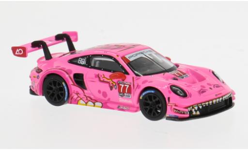 Porsche 911 1/64 Mini GT GT3 R IMSA Road America 2024 AO Racing #77 1:64 coche miniatura