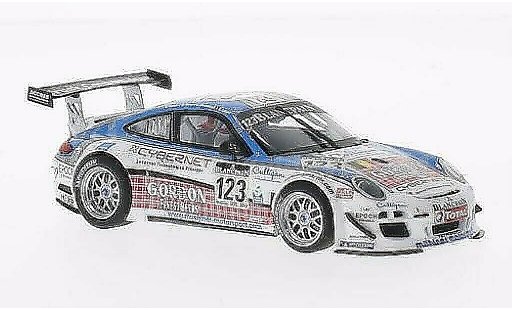Porsche 911 GT3 1/43 Minichamps R No.123 Muehlner Motorsport 24h Spa 2011 /Lefort coche miniatura
