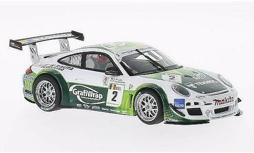 Porsche 911 GT3 1/43 Minichamps R No.2 Prospeed Competition FIA European Championship 2011 /Heylen coche miniatura