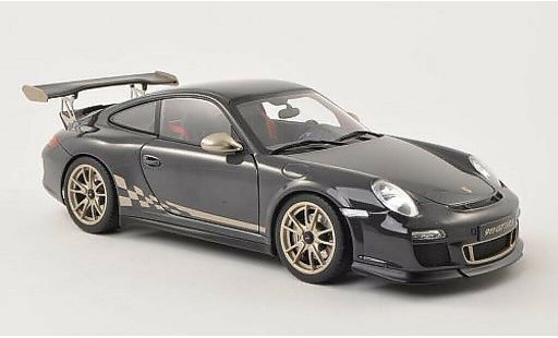Porsche 911 GT3 1/18 Autoart 3.8 gris/gold 2010 coche miniatura