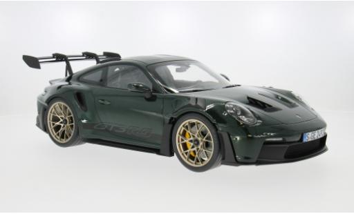 Porsche 996 GT3 RS 1/12 Norev 911 gr&uuml;n 2002 1:12 coche miniatura