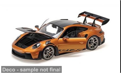 Coche miniatura Porsche 911 GT3 RS gold 2023 1/18 Minichamps