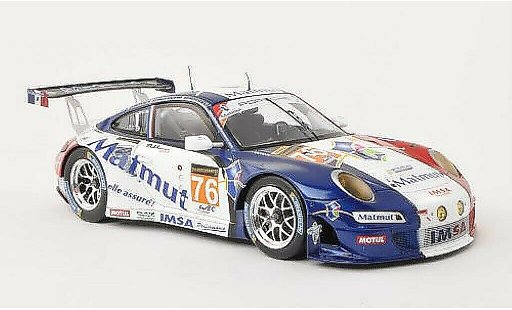 Porsche 911 GT3 1/18 Spark R No.76 24h Le Mans 2013 /R.Narac coche miniatura