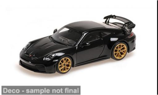 Coche miniatura Porsche 911 GT3 schwarz 2025 1/43 Minichamps