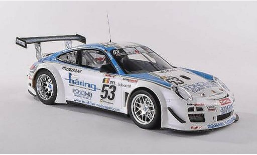 Porsche 911 GT3 1/18 Minichamps GT3R No.53 Muhlner Motorsport 24h Spa 2010 /Haring coche miniatura