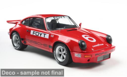 Porsche 911 1/18 Solido IROC rojo 1:18 coche miniatura