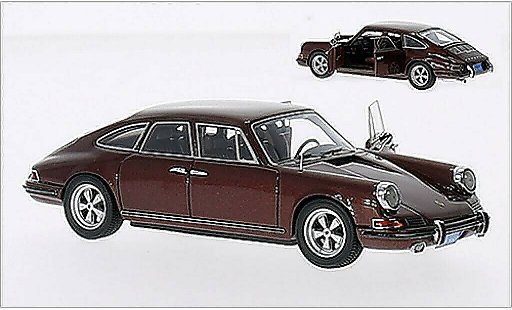 Porsche 911 Base 1/43 Matrix metalico marron 1972 coche miniatura