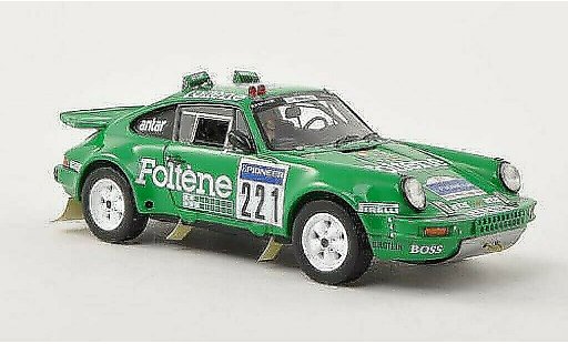 Porsche 911 Dakar 1/43 Spark No.221 Foltene Racing Team Rally 1988 coche miniatura