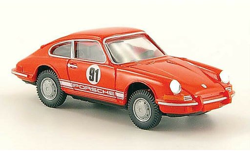 Porsche 911 Base 1/87 Wiking No.91 Renndienst coche miniatura