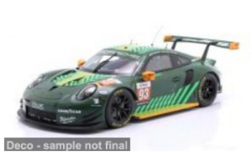 Porsche 992 RSR 1/12 IXO 911 24h Le Mans 2020 Projoon Competition #93 M.Fassbender/F.Fernandez-Laser 1:12 coche miniatura