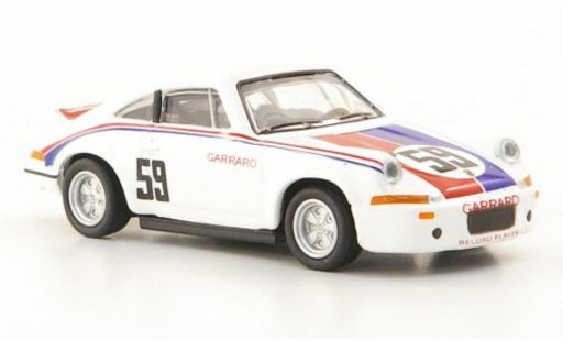 Porsche 911 RSR 1/87 Schuco No.59 Brumos coche miniatura