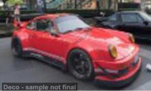 Porsche 911 1/43 Solido RWB Body Kit rojo 1:43 coche miniatura