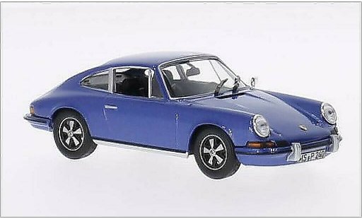 Porsche 911 S 1/43 Norev 2.4 metalico azul 1973 coche miniatura