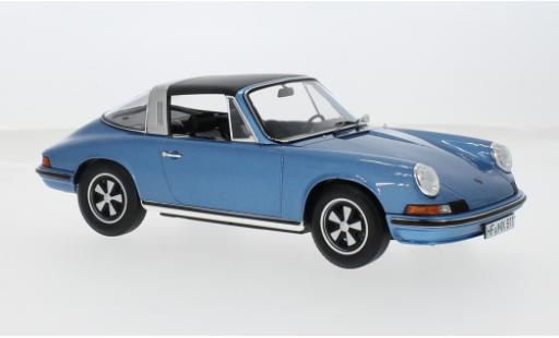 Coche miniatura Porsche 911 1/18 Norev S 2.4 Targa blau 1:18 Porsche 911 1/18 Norev S 2.4 Targa blau 1:18 coche miniatura