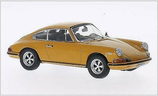 Porsche 911 S 1/43 Schuco Jochens Elfer amarillo coche miniatura
