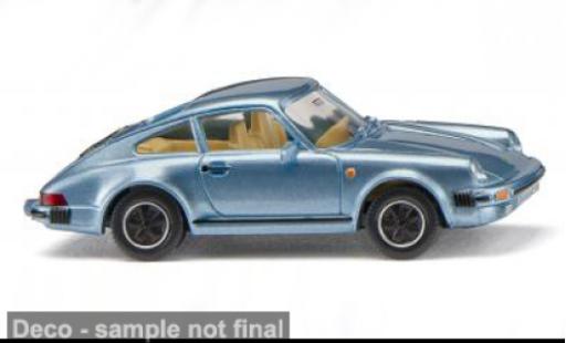 Coche miniatura Porsche 930 911 SC blau 1978 1/87 Wiking