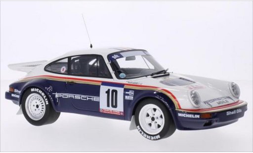 Porsche 911 SC 1/18 Ottomobile No.10 rothmans Tour de Corse 1985 coche miniatura