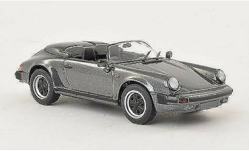 Porsche 911 Speedster 1/43 Minichamps antracita 1988 coche miniatura
