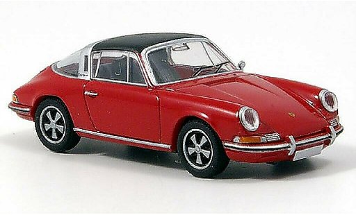 Porsche 911 Targa 1/87 Brekina T rojo TD-Edition coche miniatura