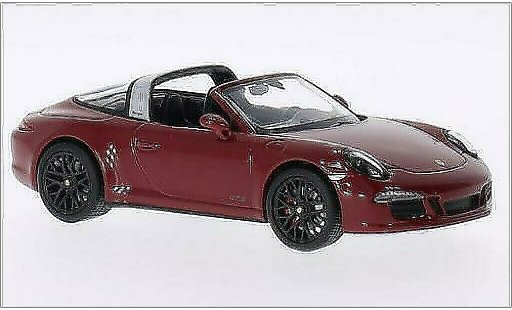 Porsche 911 Targa 1/43 Minichamps 4S GTS rojo coche miniatura