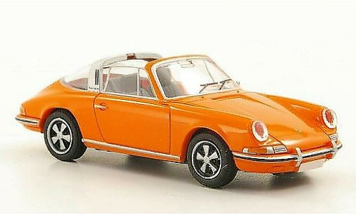 Porsche 911 Targa 1/87 Brekina (F-Reihe) naranja coche miniatura