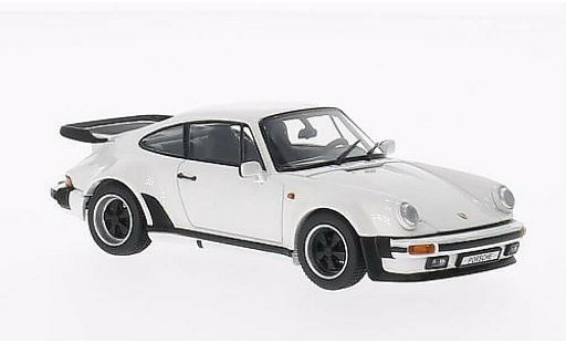 Porsche 911 Turbo 1/43 Kyosho 3.3 blanco 1988 coche miniatura