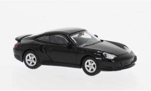 Porsche 996 Turbo 1/87 Minichamps 911 schwarz 2000 1:87 coche miniatura