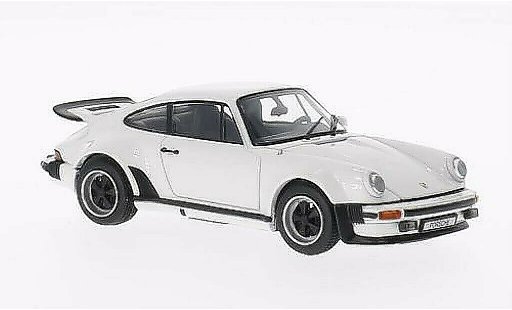 Porsche 911 Turbo 1/43 Kyosho blanco 1975 coche miniatura