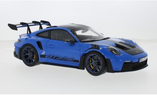 Coche miniatura Porsche 992 GT3 1/18 Norev 912  blau 1:18 Porsche 992 GT3 1/18 Norev 912  blau 1:18 coche miniatura
