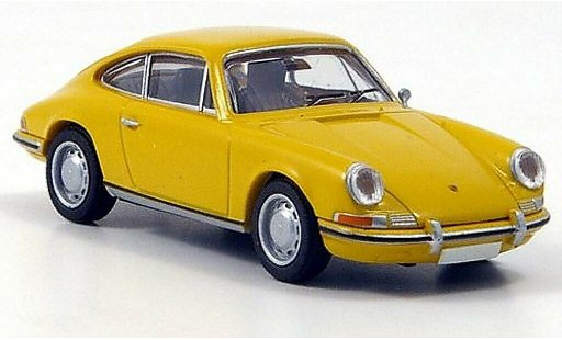 Porsche 912 Base 1/87 Brekina Coupe amarillo coche miniatura