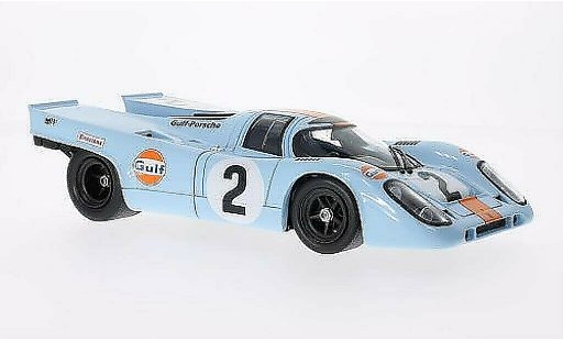 Porsche 917 1970 1/18 Norev K No.2 Gulf- Daytona coche miniatura