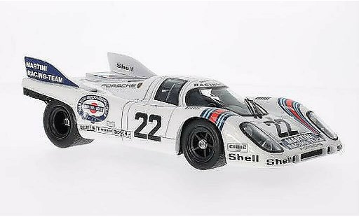 Porsche 917 1971 1/18 Norev K No.22 Martini Racing-Team Martini 24h Le Mans /G.van coche miniatura