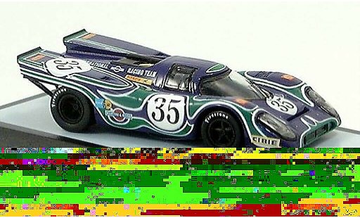 Porsche 917 K 1/87 Brekina Psycho verde-lila No. 35 coche miniatura