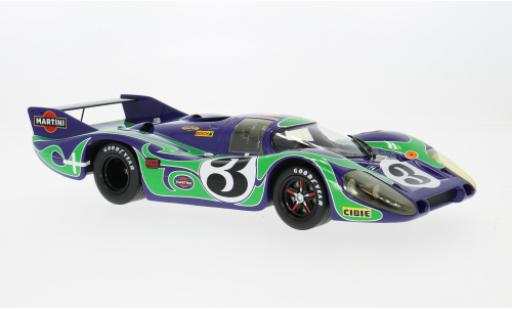 Porsche 917 1970 1/18 Werk83 Long Tail 24h Le Mans Martini Racing Team #3 L. Larrousse/W.Kauhsen 1:18