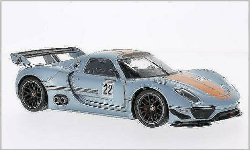 Porsche 918 Base 1/24 Welly R No.22 Motorsport /M.Lieb coche miniatura