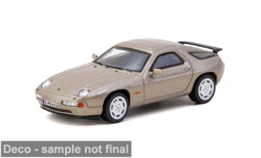 Porsche 928 1/64 Tarmac Works S beige 1992 1:64 coche miniatura