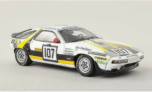 Porsche 928 S 1/43 Spark S No.107 Team Boutinaud 24h Le Mans 1984 /G.Guinand coche miniatura
