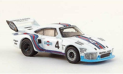 Porsche 935 1976 1/87 Schuco Gr.5 No.4 Martini 6h Watkins Glen /Schurti coche miniatura