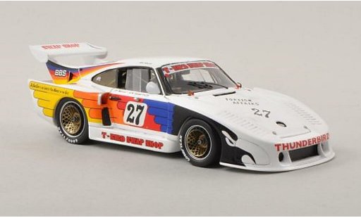 Porsche 935 1981 1/43 Spark K3 No.27 T-Bird Swap Shop 1000km Nurburgring /A.N coche miniatura
