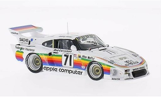 Porsche 935 1980 1/43 Spark K3 No.71 Apple Computer 24h Le Mans /B.Garretson coche miniatura