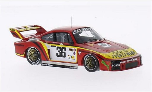 Porsche 935 1979 1/43 Spark No.36 Georg Loos Gelo Sportswear 24h Le Mans /H.Heyer coche miniatura